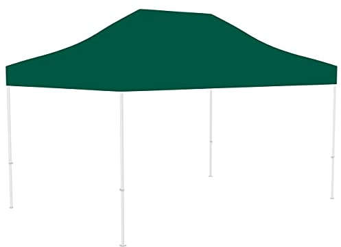 Vispronet Zeltdach in versch. Farben/Größen passend für Faltpavillon Basic, Select & Eco (3 x 4,5 m, Grün)