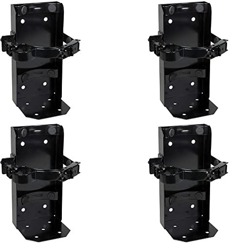 (4 Pack) 5 Lb Universal Running Board Heavy Duty Fire Extinguisher Vehicle Bracket 807