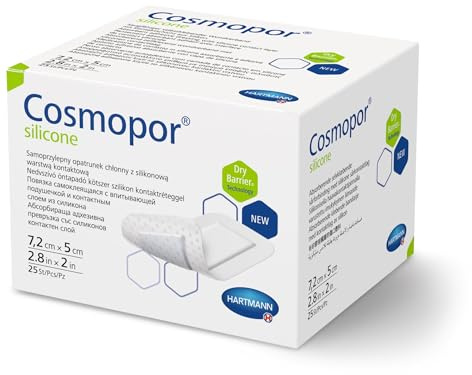 COSMOPOR silicone Wundverband 8x15 cm 25 Stück