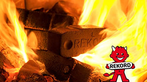 1000 Kg Braunkohle Kaminbriketts Unionbriketts Rekordbriketts Braunkohle