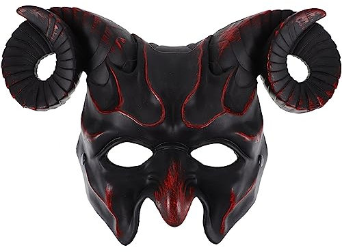 Amosfun Masque En Plastique Décorations De Mascarade Fête De Bal Carnaval Cosplay Accessoire De Costume