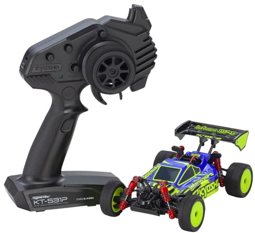 MINI-Z Buggy Ready set INFERNO MP9 TKI Blue / Yellow 32093BLY