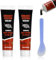 Pardofelis 2er-Pack Auspuff Dichtmasse, 150g Auspuff Montagepaste, Auspuff Reparaturset mit Kunststoffspachtel, Schnelle Reparatur Kleiner Risse, Löcher und Lecks im Auspuffrohr