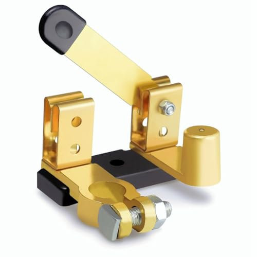 Duontyye Battery Disconnect Switch,Top Post Knife Blade Master Switch, Battery Disconnect Switch, Battery Cut Off Shut Off Switch