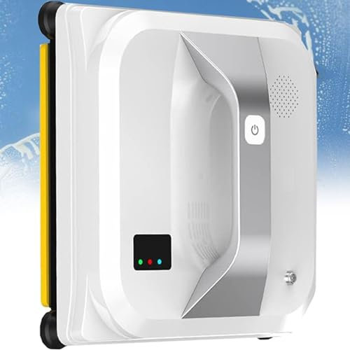 CraftNestUK Automatic Window Cleaner Robot, Intelligent Window Glass Cleaning Robot, Magnetic Robotic Vacuums Cleaner, 3000pa Strong Suction