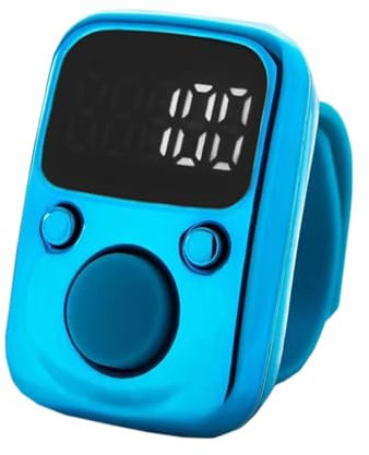 Dinchaakuarry Gegen Clicker, Clicker -Zähler, wasserdichte Smart Pitch Counter, Tragbarer Handzählklick für Sport, Teamtraining, Sportveranstaltungen, Schulaktivitäten, Junge Menschen