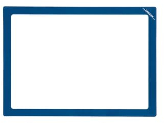 ORGATEX Magnetic Window Dokumentenfenster, DIN A5 quer, Blau | Magnetischer Rahmen; transparente Dokumententasche; schneller Dokumentwechsel; für Shopfloor, Lager und Produktion