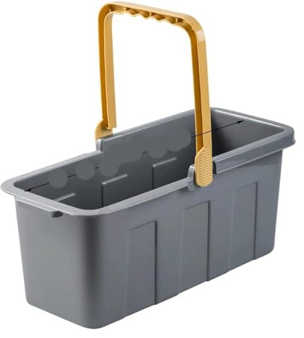 Cubo for trapeador, Cubo for trapeador portátil Rectangular de plástico, Herramienta de Limpieza Multifuncional for el hogar, for Acampar, Lavar Autos
