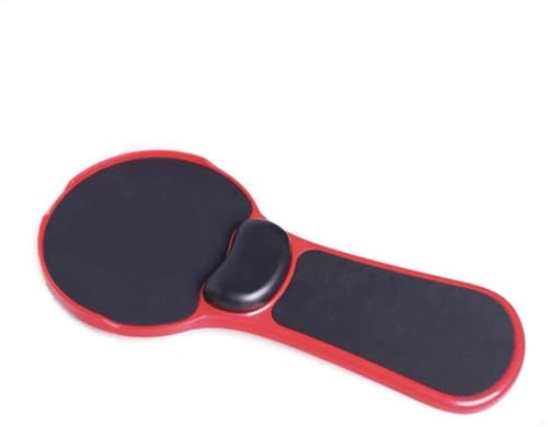 YGLSJP Repose-poignet d'ordinateur réglable, accoudoir de bureau, tapis de souris universel, extension de bras de chaise pour la maison ou le bureau (pour chaises rouge)
