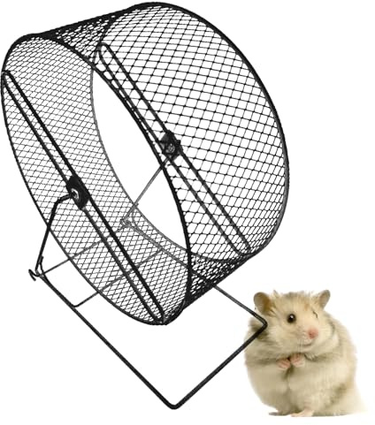 Hamsterhjul, tyst hamsterhjul, tyst hamsterhjul, träningshjul för små djur, tysta, tyst, gerbilshjul, roliga leksaker