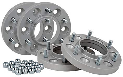 Spurverbreiterung 4 Stk, (21 mm pro Scheibe / 42 mm pro Achse) inkl. Teilegutachten kompatibel mit Ford Ranger Typ 2AB (2018-2022)