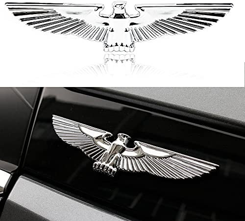 3D-Tier Dekoration, Metall-Adler, selbstklebend, Abzeichen, Emblem, Aufkleber für universelle Autos, Motorräder, Auto-Styling, dekoratives Zubehör