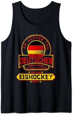 Eishockey und Deutschland Tank Top