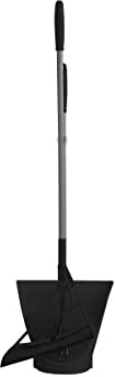 Broombi Kehrschaufel-Set – Allflächen-Silikonbesen & Rakel für die Innenreinigung – fegt Glas, Staub, entfernt Tierhaare, Flüssigkeiten – glatte Böden, Teppiche, Fenster – Smart Kehrschaufel mit einem