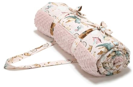 LA MILLOU DECKE PINICKE MIT TASCHEN, SPASS MATTE XL - VINTAGE MEADOW - HONEY