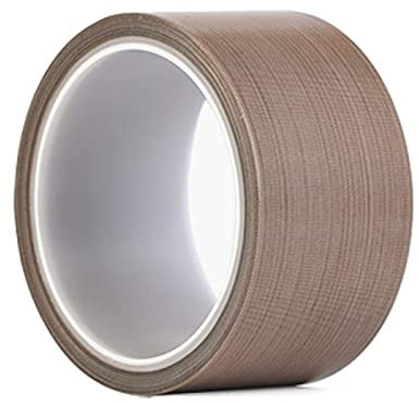 NORDOG Teflonband, beständiges Band der hohen Temperatur, isolierendes Tuchband für Vakuum-Dichtungs-Maschine-Schweißen, Länge 10m/32.8 Füße, Stärke 0.18mm, Breite (45mm)