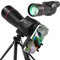 Longue-Vues avec Trépied.Sac de Transport et Adaptateur pour Smartphone pour L'observation des Oiseaux Visite Safari Observation des Oiseaux étoiles Tir à l'arc Camping Faune Paysage