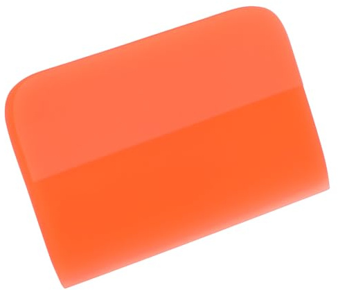 Qianyu Rasqueta de silicona suave para envoltura de vinilo, material TPU, para tintado de ventana, pequeña escobilla de goma con hoja en V, raspador de ventana, aplicación de película protectora de