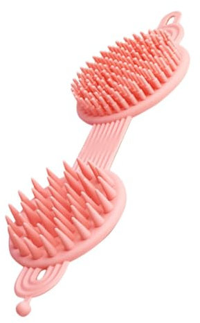 Beaupretty Kopfhautbürste Zur Massage Haarshampoo-bürste Aus Silikon Haarpeeling Für Kopfhaut Duschzubehör Für Teenager-mädchen Haarwäscher Für Feuchte Und Trockenanwendung