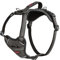 HALTI Anatomy Dog Harness with Handle - Provides Your Dog Freedom of Movement for Comfortable Walking. 3 Lead Attachment Points, Neoprene Padded, Adjustable, and Reflective (Size Medium, Grey)