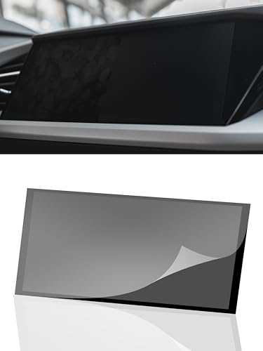 DISSKIN® Displayschutzfolie kompatibel mit versch. Audi Modellen, selbstheilend durch Wärme, Matt, antibakterielle Beschichtung, Anti-Fingerabdruck (Kompatibel zu Q4 e-tron)