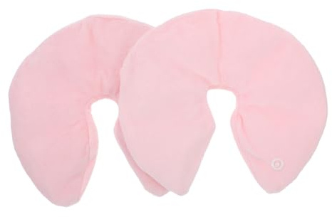 Cuscinetto Termico per Seno 1 Paio in Gel, Rosa, Riutilizzabile | Hot Therapy e Cold Therapy, Impacchi per Allattamento, Accessori Infermieristica per Madri