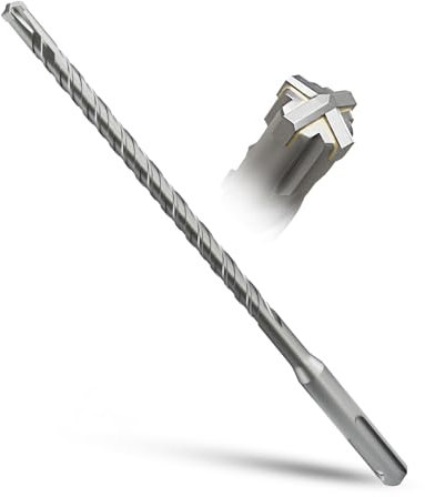 METOTY SDS Plus Bohrer 8mm×210mm，Steinbohrer,Hammerbohrer,Betonbohrer,Für Stein,Beton,Naturstein,Ziegelmauer