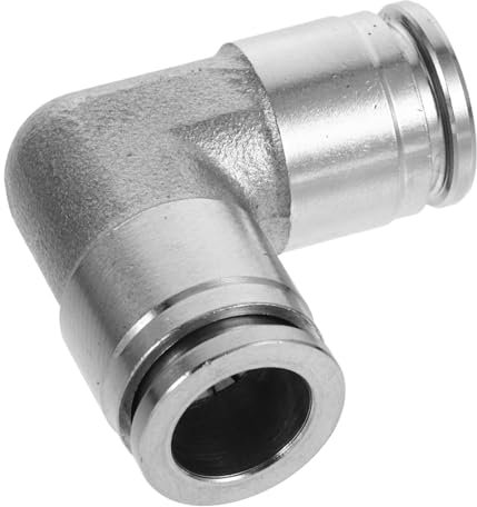 IMIKEYA 90degree Impact Tube Pneumatic Fittings Push to Connect Elbow Air Fitting Quick Connect for Pressure Washer Corrosion Resistant