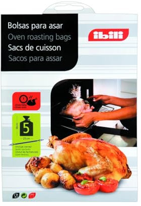 Tubi per arrosti IB 25 x 38 cm, confezione da 12