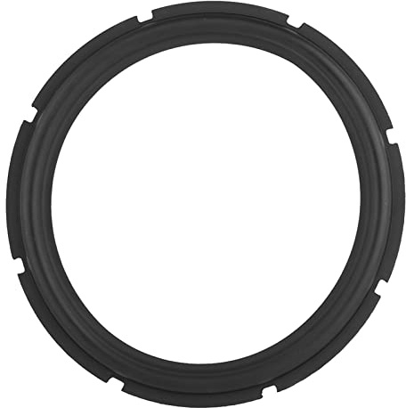 Wakects Espuma de Altavoz de Goma, Espuma de Altavoz de de Borde Universal de 12 Pulgadas Woofer Foam con Limpiador de Cuerno de Cisnes para Reemplazo Versátil, bajo Mejorado, Instalación Fácil, Polvo