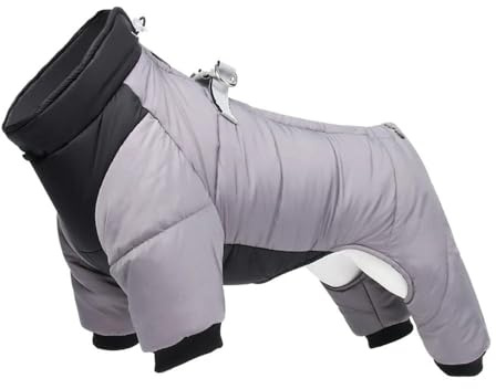 LIUXIN Winterwarme, Dicke Hundejacke, wasserdichte Hundebekleidung für kleine und mittelgroße Hunde, Welpenmantel, Chihuahua-Mops-Kleidung