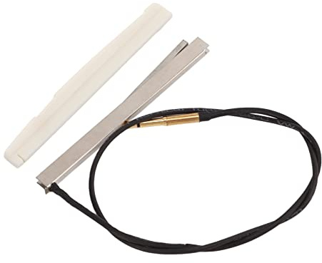 Gitarren-Pickup-Stab, Brücken-Pickup-Wandler für akustische Gitarre, 2,5-mm-Piezo-Keramik-Untersattel-Pickup für Folk-Gitarre mit 13-Zoll-Kabel, Ersatz für Musikinstrument