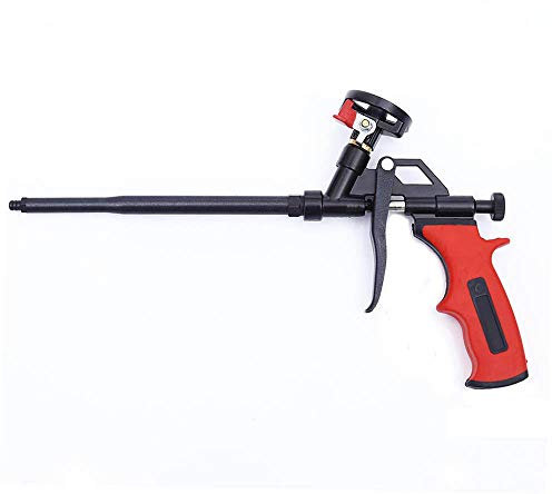 Opaltool Cleaner Spray Foam Gun Expanding Foaming Caulking Gun Mental Body Covered with PTFE for Caulking Filling Sealing Home and Office Use