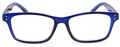 Contacta, Element, Occhiali da Lettura per Uomo e Donna, Pratici per Ogni Viso, Montatura Squadrata e Aste Flex, Confezione con Astuccio Portaocchiali, 26g