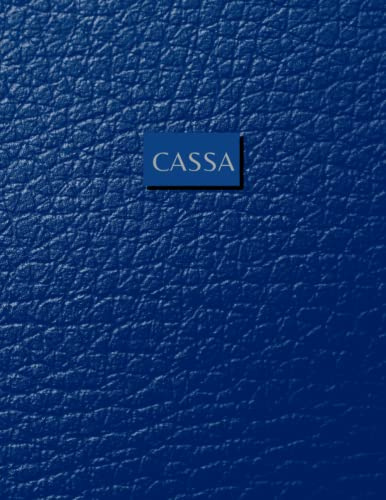 Libro di Cassa Semplice - Entrate e Uscite-blu: Libro Maestro - Spese Giornaliere e mensile -Formato A4 - Con Totale, Saldo Precedente e Nuovo Saldo- Fondi della Cassa - Libro Contabile-blu