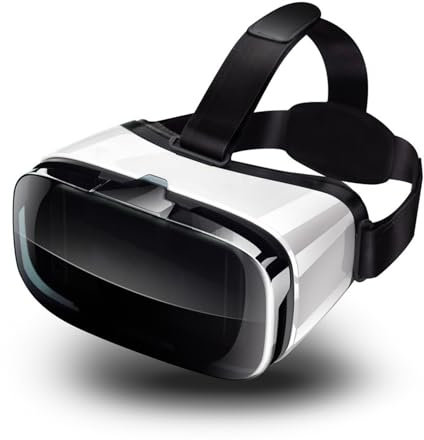 UMEEUTOO VR Headset per telefono Samsung e Android Realtà Virtuale VR Occhiali per Smartphone /4.7-6.8 pollici Schermo 360 Esperienza Panoramica