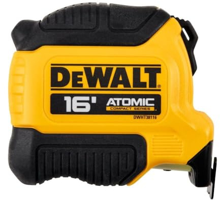 Stanley Dewalt DWHT38116S Atomic 16' Tape Measure