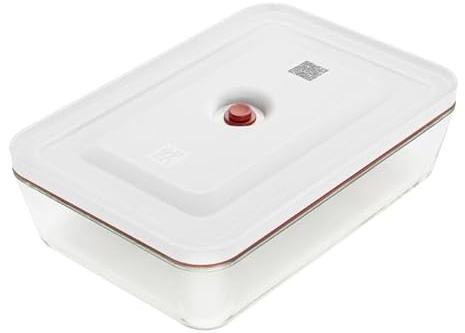 ZWILLING Fresh & Save - Fuente para horno al vacío (cristal), color rojo