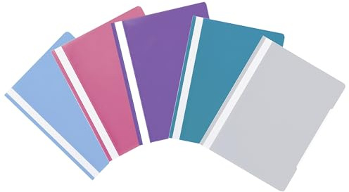 Papiertiger Schnellhefter Marke Brunnen PP für Schule und Büro (Schulqualität, Pastell, 13er Pack)