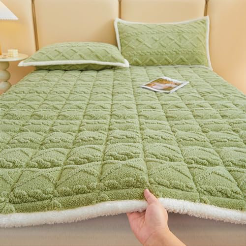 LULUMAIC Bodenmatratze, weiche, atmungsaktive Futon-Matratze, japanische -Matte, tragbare Rollmatratze, klappbare Bettauflage für Zuhause, Camping, 8,90 x 200 cm