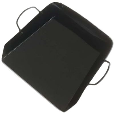 Colcolo Recogedor de basura de mano para fábrica, recogedor de arena para el hogar, patio trasero, práctico hierro Industrial, uso comercial al aire libre,
