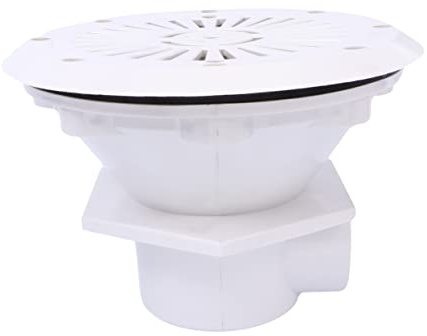 HANABASS Drenaje Principal para Piscina Desagüe de Accesorio de Entrada de Agua Instalación para Enterradas Color Blanco