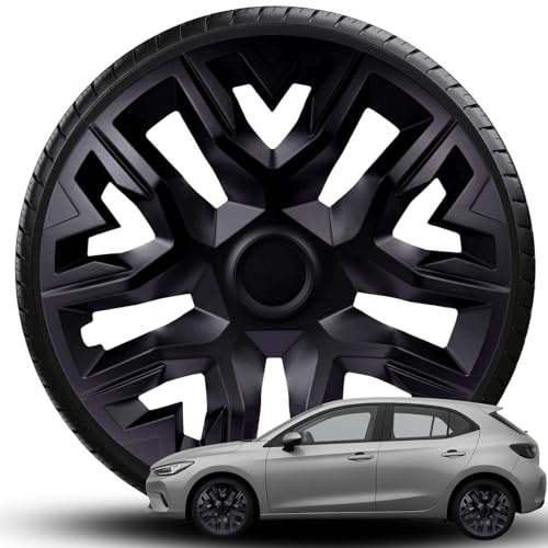 Radkappen Radblenden Radzierblenden Best PRO Black 14 15 16 NEU (14 Zoll)