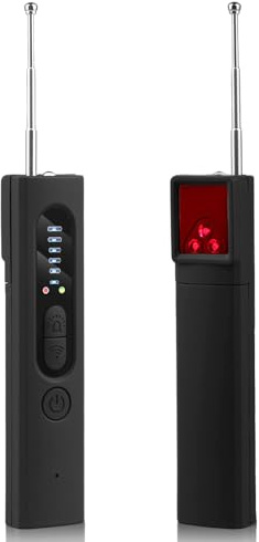 X13 Anti-Espion sans Fil 4 en 1 Type-C – Détecteur de Caméra Cachée, Micro Espion et Traceur GPS, Détecteur RF Infrarouge Haute Sensibilité, 5 Niveaux, Batterie Rechargeable pour Maison, Hôt