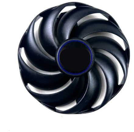 Cooling Fan 90mm 6pin For CF9010H12D RX 6600 XT GPU Fan For RX 6600 XT video card fans(Gold)