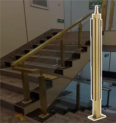 Ringhiera in vetro nero, D, argento, pannelli in acciaio inox resistenti al vento per balconi e terrazzi, altezza 70 cm, sistema di ringhiera in vetro ad angolo B