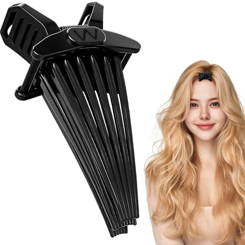 Pinza para dar volumen al cabello para levantar las raíces al instante, pinza de 13 pines para hombres y mujeres, peines portátiles para levantar la coronilla, herramienta fácil de usar para