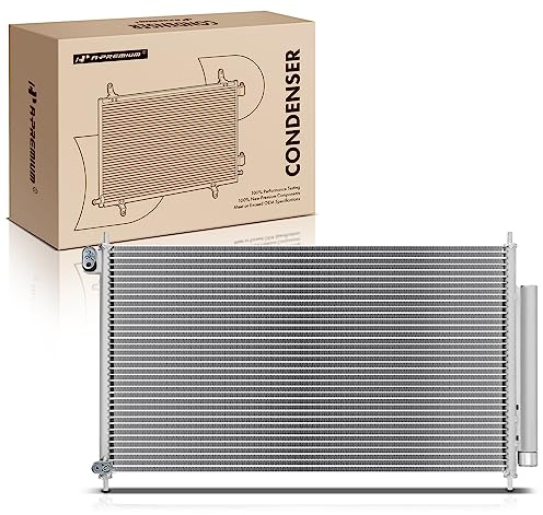 A-Premium Air Conditioning A/C Condenser Compatible with Honda Civic 2012-2015 & Acura ILX 2017-2020