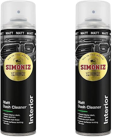 SIMONIZ Matt Dash Cleaner, Fresh, 500ml (Pack of 2)