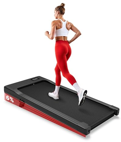 Superun Raceable Walking Pad – Laufband für Zuhause 2.5 PS mit App und Fernbedienung – Laufband Schreibtisch max 136 kg mit Multi-Runner-Rennen und Training Couses-1